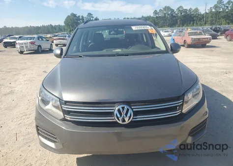 2016 Volkswagen Tiguan S from USA, damaged, VIN WVGAV7AX2GW552886